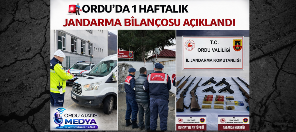 02–08 ŞUBAT 2026 TARİHLERİ ARASI HAFTALIK FAALİYET BÜLTENİ