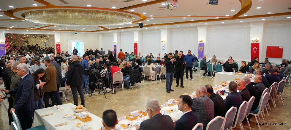 10 Ocak Çalışan Gazeteciler Günü Ordu’da Kahvaltı Programıyla Kutlandı