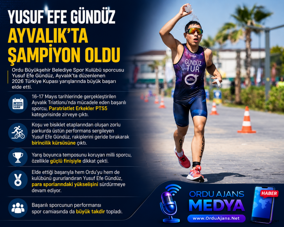 🏆 YUSUF EFE GÜNDÜZ AYVALIK’TA ŞAMPİYON OLDU