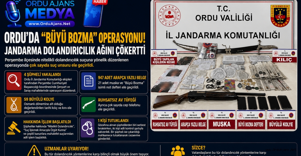 🚨 ORDU'DA 