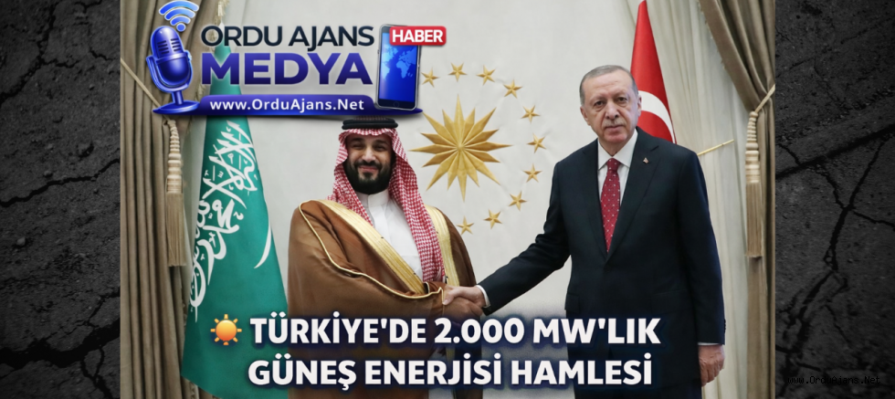 2.000 MW KAPASİTELİ GES İÇİN 2 MİLYAR DOLARLIK YATIRIM