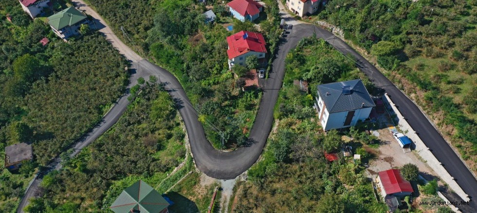 2,4 KM’lik Yıldızlı Yolu Çambaşı’na Alternatif Ulaşım Sağlayacak