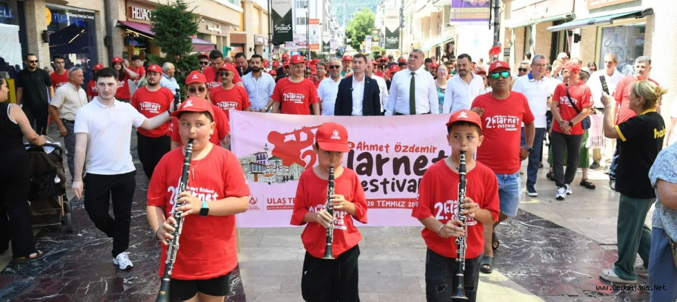 2. ORDU AHMET ÖZDEMİR KLARNET FESTİVALİ BAŞLADI