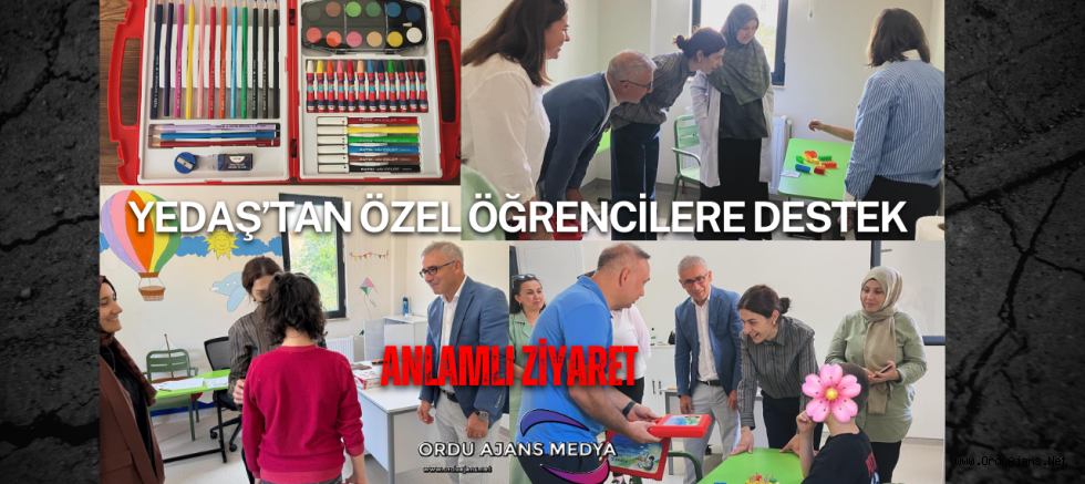 Anlamlı Ziyaret: YEDAŞ’tan Özel Öğrencilere Destek