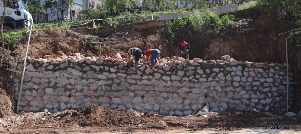ÇAMAŞ’TA YOLLAR GÜVENDE
