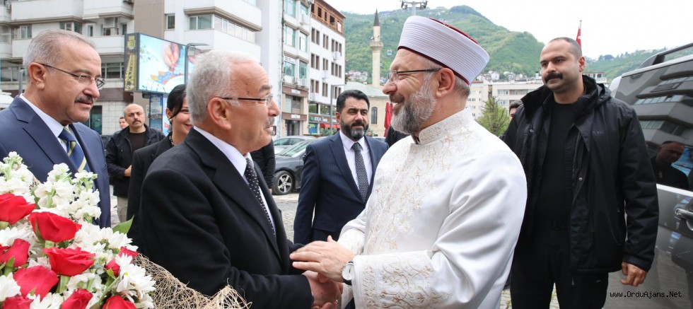DİYANET İŞLERİ BAŞKANI ALİ ERBAŞ ORDUDA