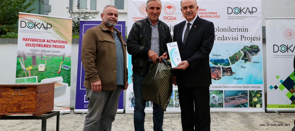 DOKAP İLLERİNDE ARI SAĞLIĞINA YÖNELİK PROJE TANITILDI
