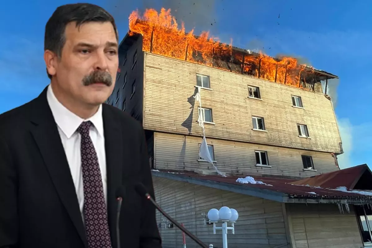 Erkan Baş'tan Bolu Yangını ve Gezi Parkı İlişkisi Üzerine Çarpıcı Açıklamalar