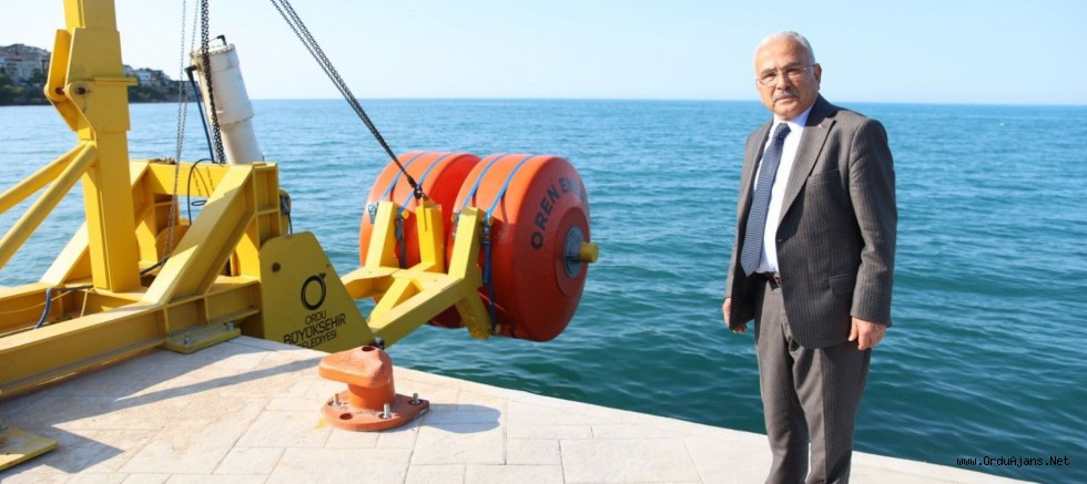 ORDU'DA DALGALARDAN ENERJİ ÜRETİLİYOR