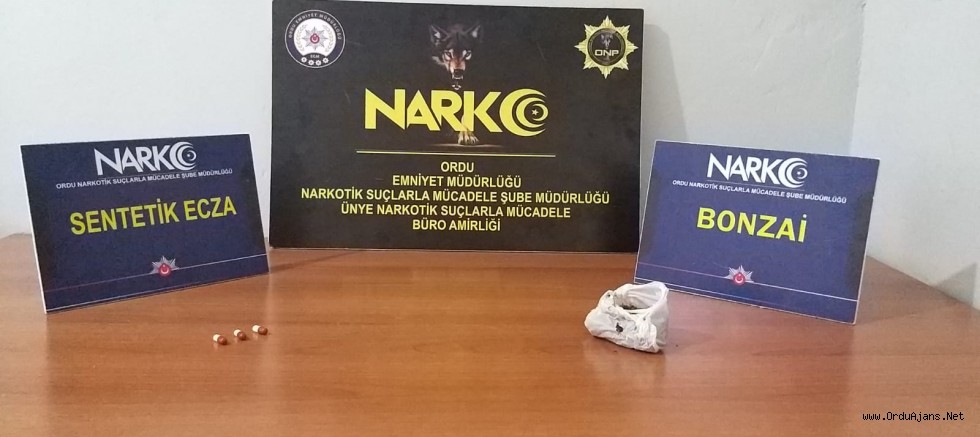 ORDU’DA NARKOTİK EKİPLERİNDEN UYUŞTURUCU OPERASYONLARI