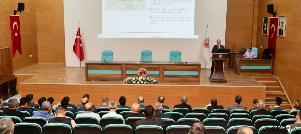 Ordu’da Taşkın Riski Masaya Yatırıldı