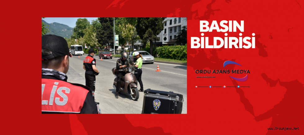 Orduda Trafik Kontrolleri Devam Ediyor