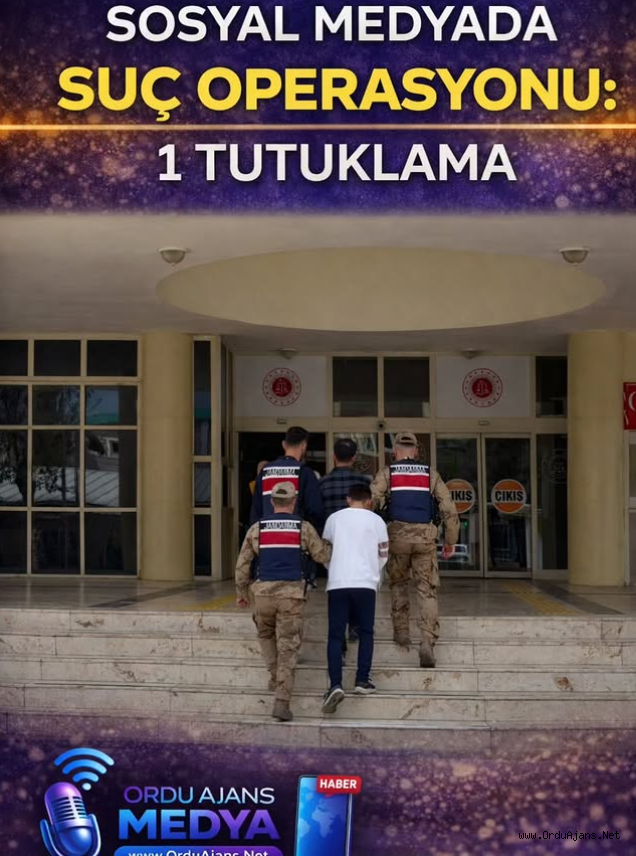 Sosyal Medyada Suç Operasyonu: 1 Tutuklama