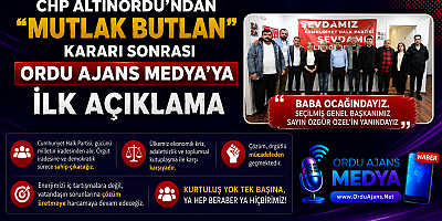 🚨 CHP ALTINORDU’NDAN “MUTLAK BUTLAN” KARARI SONRASI İLK AÇIKLAMA