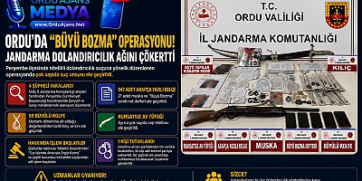 🚨 ORDU'DA 