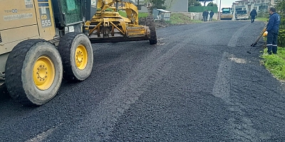 ALTINORDU’DA BOZULAN YOLLAR ONARILIYOR