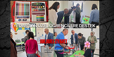 Anlamlı Ziyaret: YEDAŞ’tan Özel Öğrencilere Destek