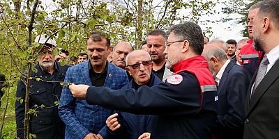 Bakanı Yumaklı, Ordu’da Zirai Don İncelemesinde Bulundu