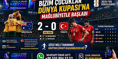 BİZİM ÇOCUKLAR DÜNYA KUPASI'NA MAĞLUBİYETLE BAŞLADI
