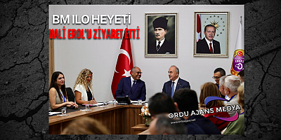 BM ILO Heyeti Vali Erol’u Ziyaret Etti