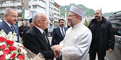 DİYANET İŞLERİ BAŞKANI ALİ ERBAŞ ORDUDA