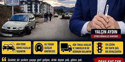 Efirli Muhtarı Yalçın Aydın’dan Yetkililere Feryat