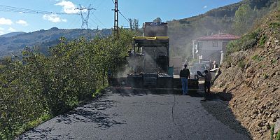 GÖLKÖY’DE 3 MAHALLEYE HİTAP EDEN YOL ASFALTLANIYOR
