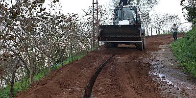 GÜLYALI’DA İÇMESUYU HATLARI BAŞTAN SONA YENİLENİYOR