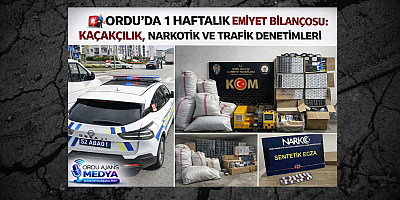 HAFTALIK EMNİYET FAALİYET BÜLTENİ 02 Şubat 2026 – 08 Şubat 2026