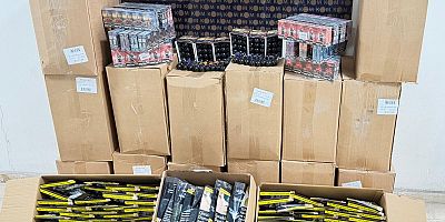 KOM’DAN KAÇAK ÜRÜNLERE DARBE: PİYASA DEĞERİ 500 BİN TL