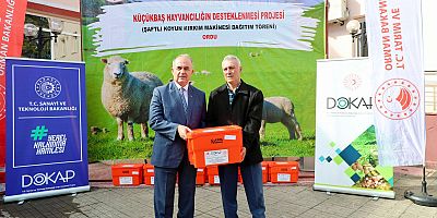 Küçükbaş Hayvancılığa DOKAP Destekli Makine Desteği