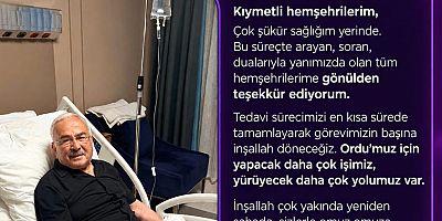 OBB BAŞKANI HİLMİ GÜLER'DEN MESAJ VAR