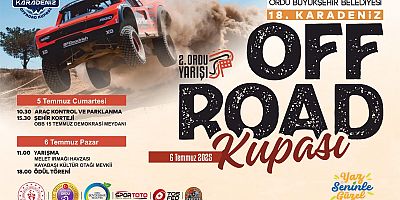 OFF-ROAD KARADENİZ KUPASI YARIŞLARI ORDU'DA