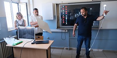 Öğrencilerimiz Yenilenebilir Enerji Konusunda Bilgilendirildi