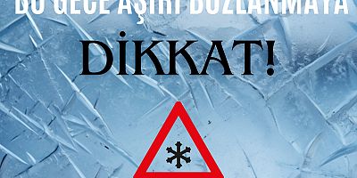 Olumsuz Hava Koşulları Nedeniyle Alınan Tedbirlere İlişkin Basın Duyurusu