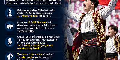 ORDU’DA 19 MAYIS COŞKUSU
