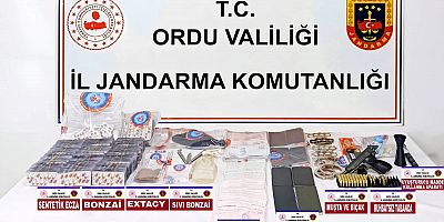 Ordu'da Büyük Uyuşturucu Operasyonu