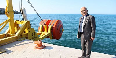 ORDU'DA DALGALARDAN ENERJİ ÜRETİLİYOR