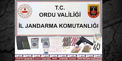 ORDU’DA UYUŞTURUCUYA GEÇİT YOK