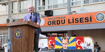 ORDU LİSESİ 75. MEZUNLARINI VERDİ 