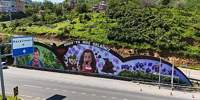 ORDU’NUN RENKLERİ DUVARLARA YANSIYOR