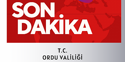 ORDU VALİLİĞİ BASIN DUYURUSU