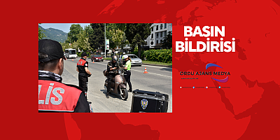 Orduda Trafik Kontrolleri Devam Ediyor
