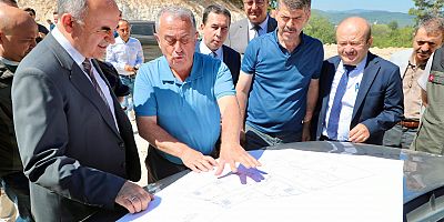 Vali Erol, Sahipsiz Sokak Hayvanları İçin Yapılmakta Olan Barınak, Doğal Yaşam Alanı ve Rehabilitasyon Merkezi İnşaatlarını İnceledi