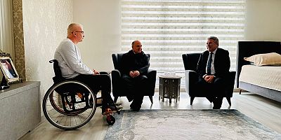 Vali Muammer Erol’dan Gazilerimize Anlamlı Ziyaret