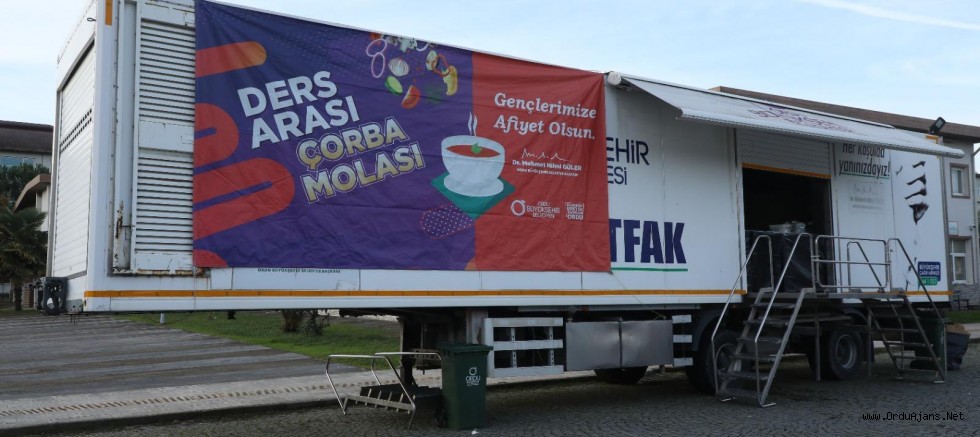 ÜNİVERSİTEDE SICAK ÇORBA İKRAMI BAŞLADI