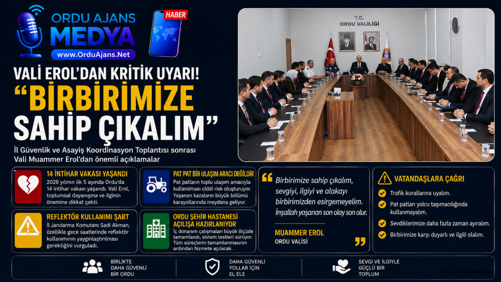 ⚠️ VALİ EROL'DAN KRİTİK UYARI! 
